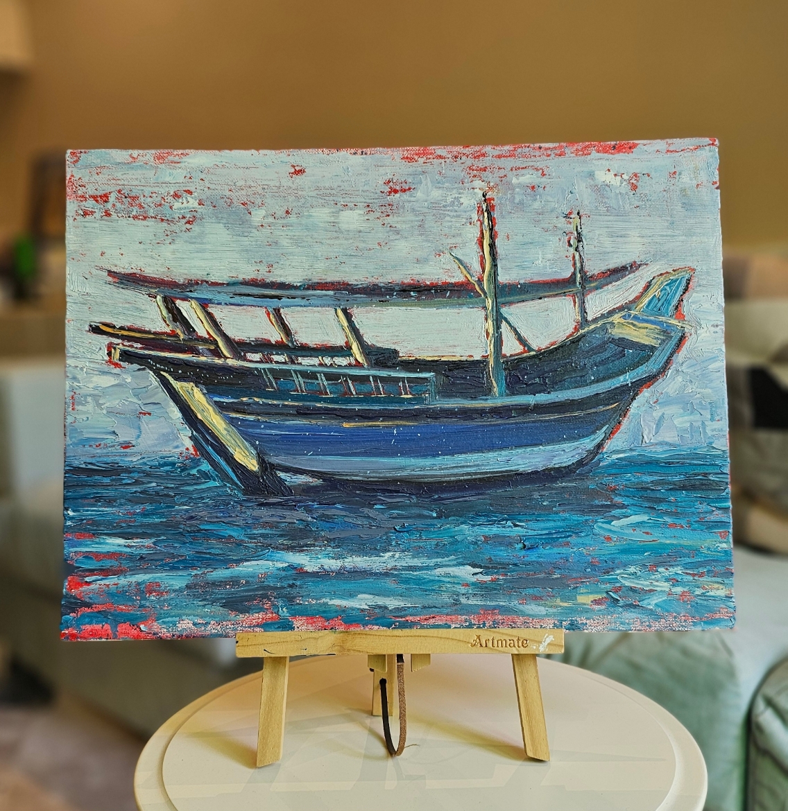 Picture of Kuwaiti boats ( Shu'ai)